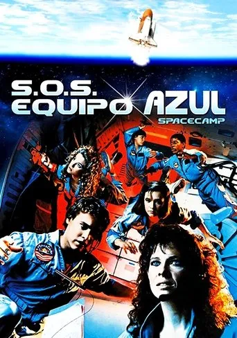 Póster de S.O.S.: Equipo Azul (1986) con Larry B. Scott como Rudy