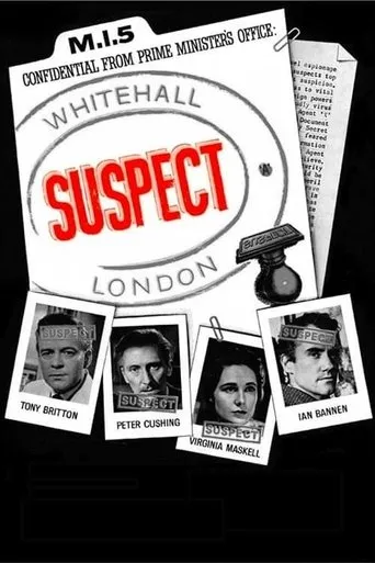 Póster de Sospechosos (1960) con Kenneth Griffith como Dr Shole