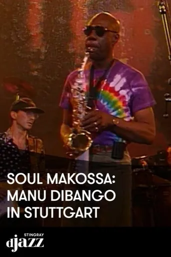 Póster de Soul Makossa Manu Dibango jazz Open Stuttgart - 1995