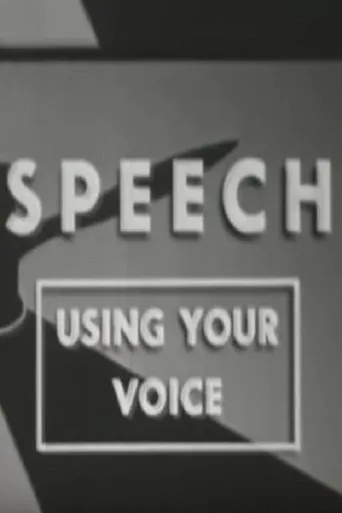 Póster de Speech: Using Your Voice