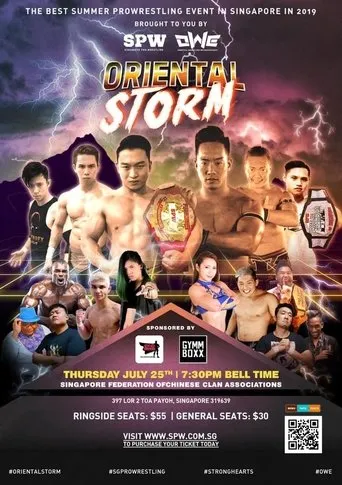 Póster de SPW vs. OWE: Oriental Storm