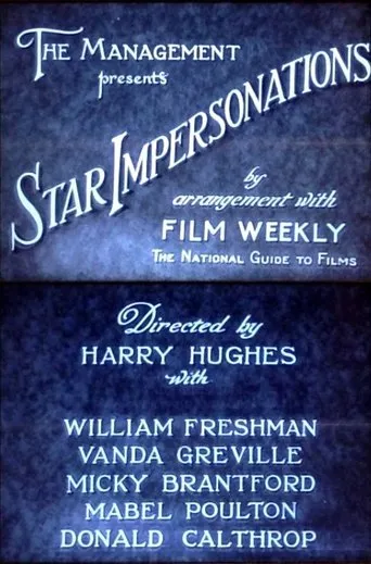 Póster de Star Impersonations