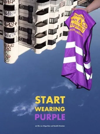 Póster de Start Wearing Purple