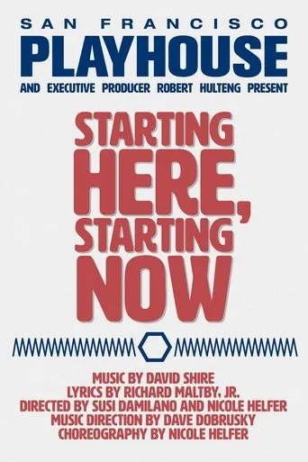 Póster de Starting Here, Starting Now