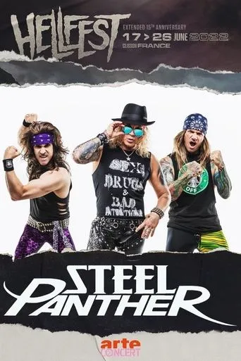 Póster de Steel Panther - Hellfest 2022