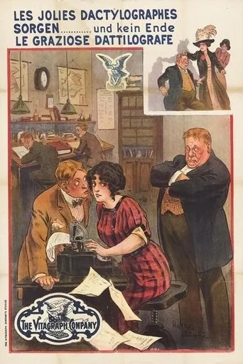 Póster de Stenographer Troubles
