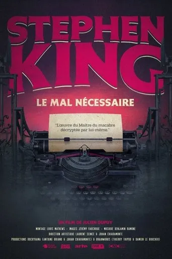 Póster de Stephen King, un mal necesario