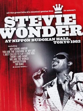 Póster de Stevie Wonder - At The Nippon Budoken Hall Tokyo 1982