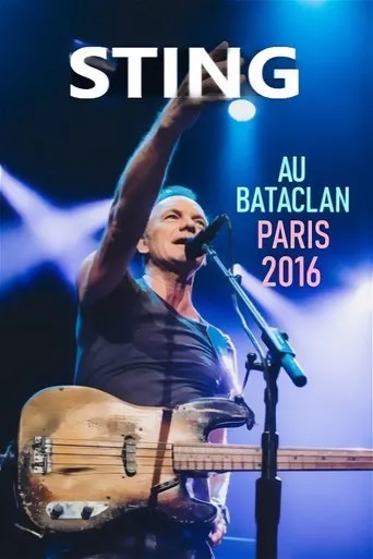 Póster de Sting au Bataclan