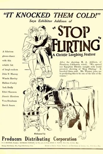 Póster de Stop Flirting