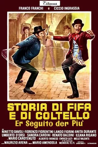 Póster de Storia di fifa e di coltello - Er seguito d'er più