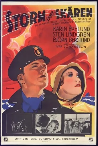 Póster de Storm över skären