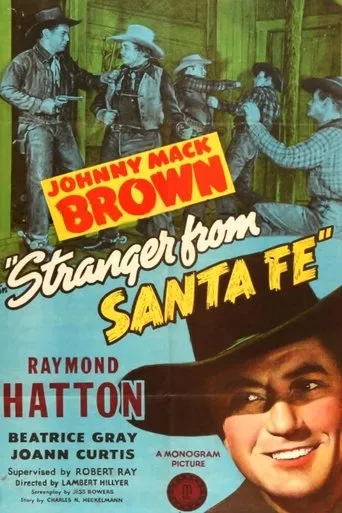 Póster de Stranger from Santa Fe