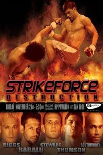 Póster de Strikeforce: Destruction