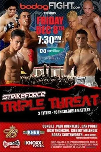 Póster de Strikeforce: Triple Threat