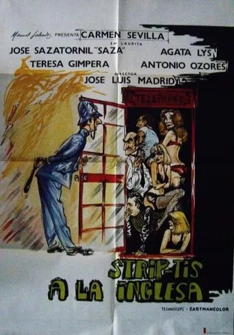 Póster de Strip-tis a la inglesa