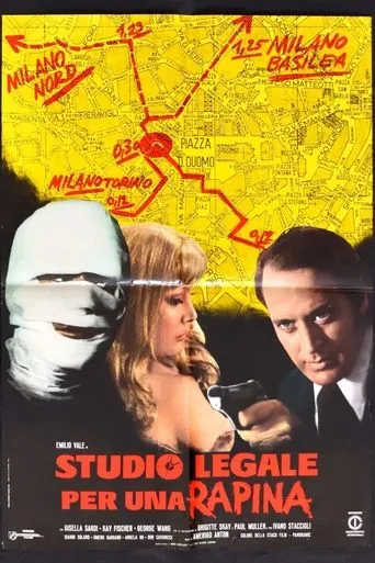 Póster de Studio legale per una rapina