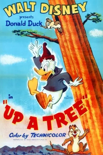 Póster de Subido a un árbol