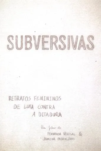Póster de Subversivas