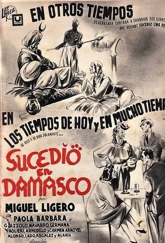 Póster de Sucedió en Damasco