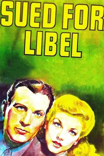 Póster de Sued for Libel
