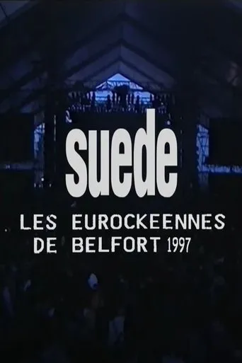 Póster de Suede - Live at Belfort Festival 1997