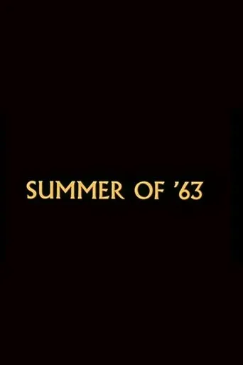 Póster de Summer of '63