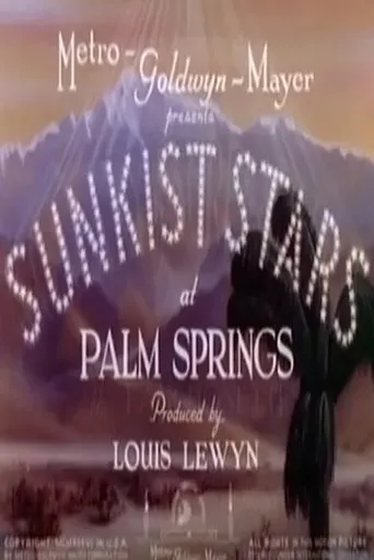 Póster de Sunkist Stars at Palm Springs