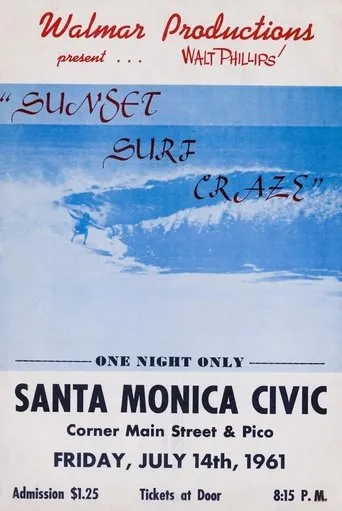 Póster de Sunset Surf Craze