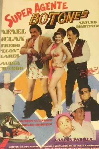 Póster de Super agente Botones