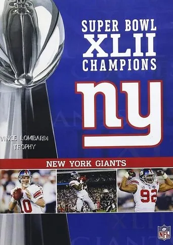 Póster de Super Bowl XLII Champions - New York Giants