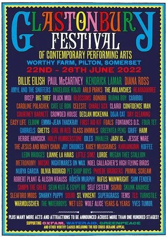 Póster de Supergrass at Glastonbury 2022