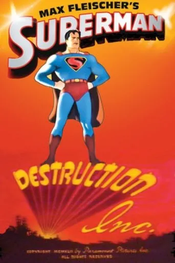 Póster de Superman: Destrucción Incorporada