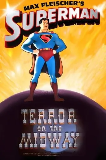 Póster de Superman: Terror en el Midway (1942) con Jack Mercer como Sideshow Barker (voice) (uncredited)
