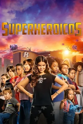 Póster de Superniños (2020) con Taylor Dooley como Lavagirl