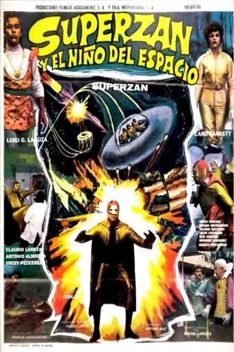 Póster de Superzan y el niño del espacio