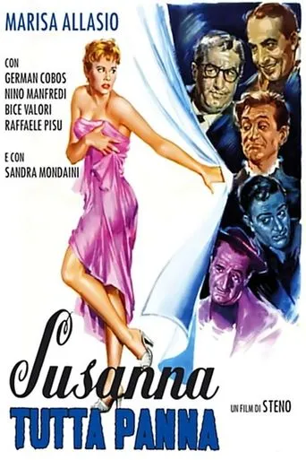 Póster de Susana, pura nata (1957) con Raffaele Pisu como Arturo