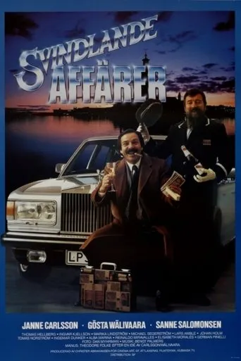 Póster de Svindlande affärer