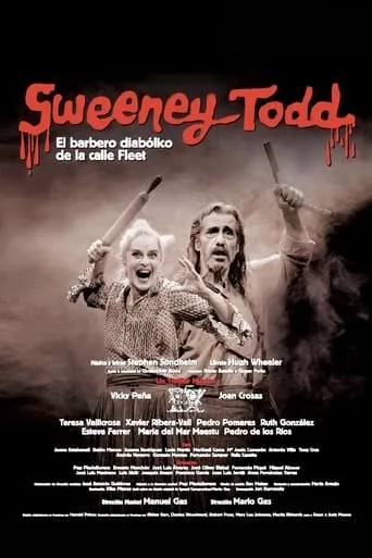 Póster de Sweeney Todd: El barbero diabólico de la calle Fleet