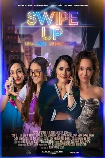 Póster de Swipe Up! Una serie de mentiras