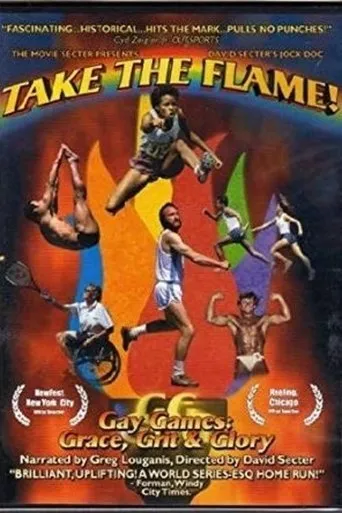 Póster de Take the Flame! Gay Games: Grace, Grit, and Glory