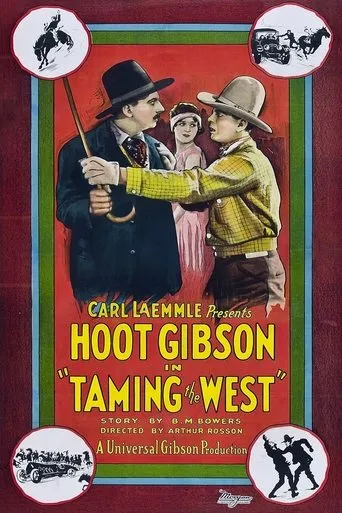 Póster de Taming the West