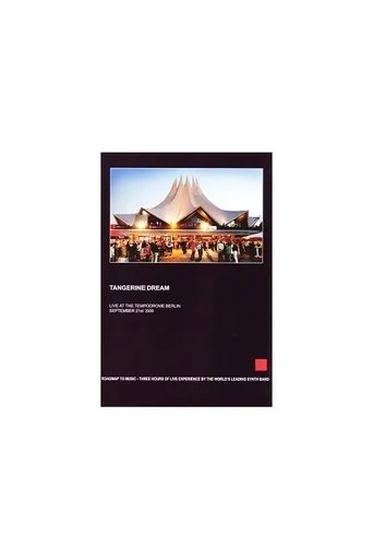 Póster de Tangerine Dream - Live at the Tempodrome Berlin