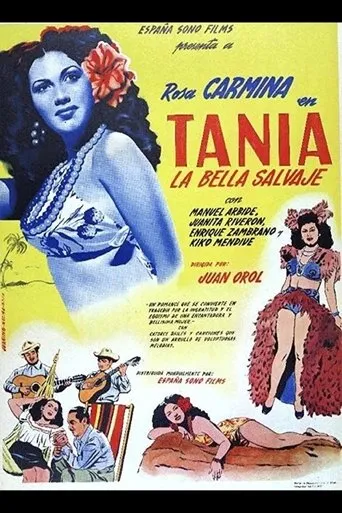 Póster de Tania la bella salvaje