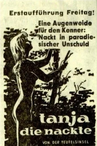 Póster de Tanja - Die Nackte von der Teufelsinsel