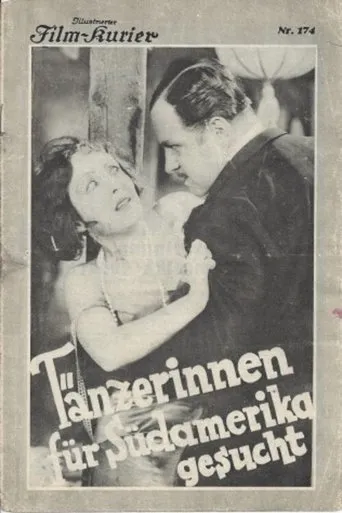 Póster de Tänzerinnen für Süd-Amerika gesucht