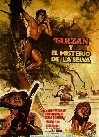 Póster de Tarzan y el misterio de la selva