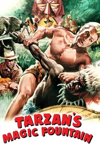Póster de Tarzán y la fuente mágica