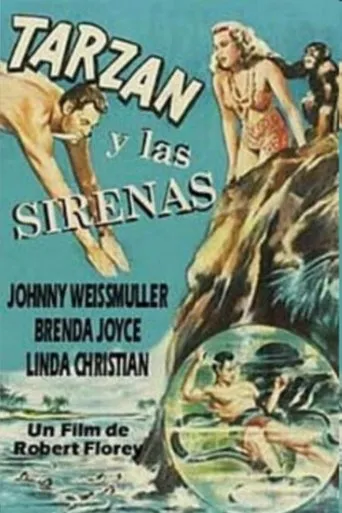 Póster de Tarzán y las sirenas