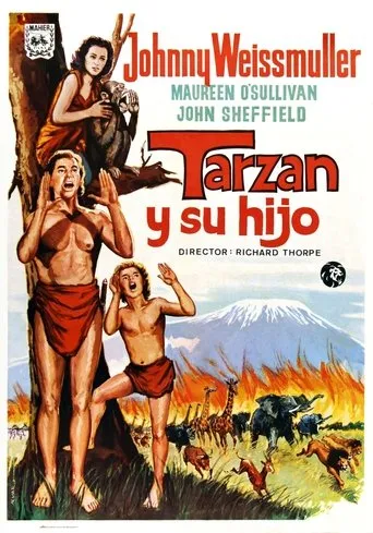 Póster de Tarzán y su hijo